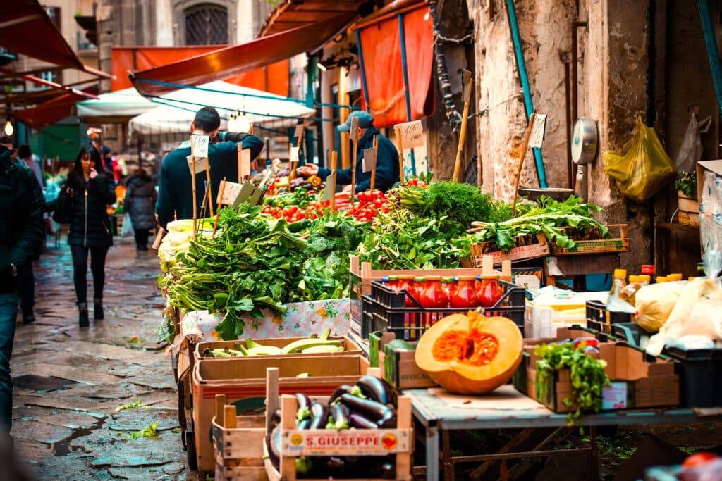 Palermo, marknad